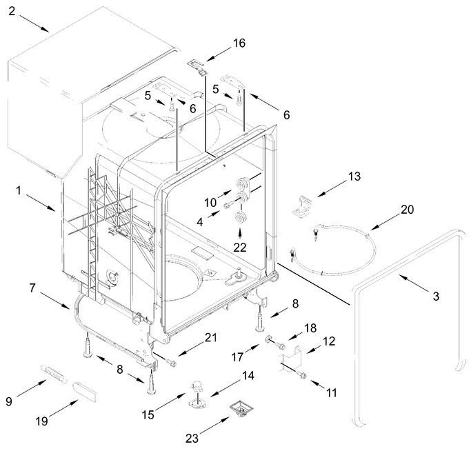Diagram for ADFS2524RS0