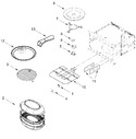 Diagram for Internal Microwave Parts