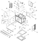 Diagram for Oven Parts