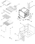 Diagram for Internal Oven Parts