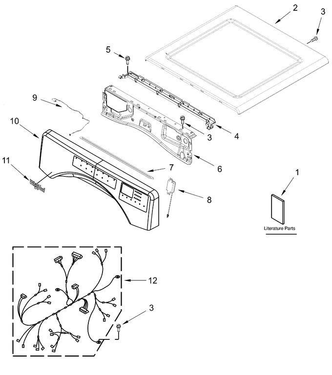 Diagram for WED560LHW2