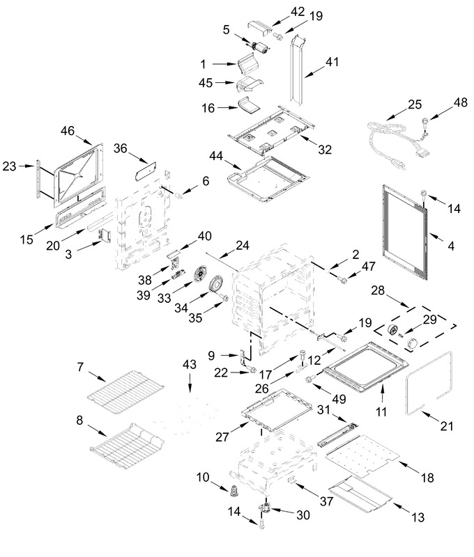 Diagram for WEG750H0HW7