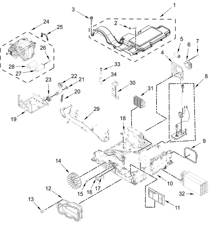 Diagram for WHD560CHW1