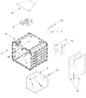 Diagram for Oven Parts (30 In)