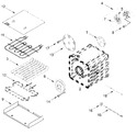 Diagram for Internal Oven Parts (18 In)