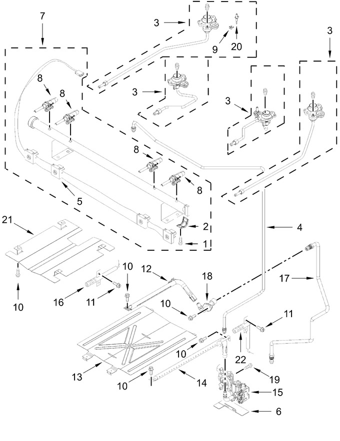 Diagram for CRGW3484RB0