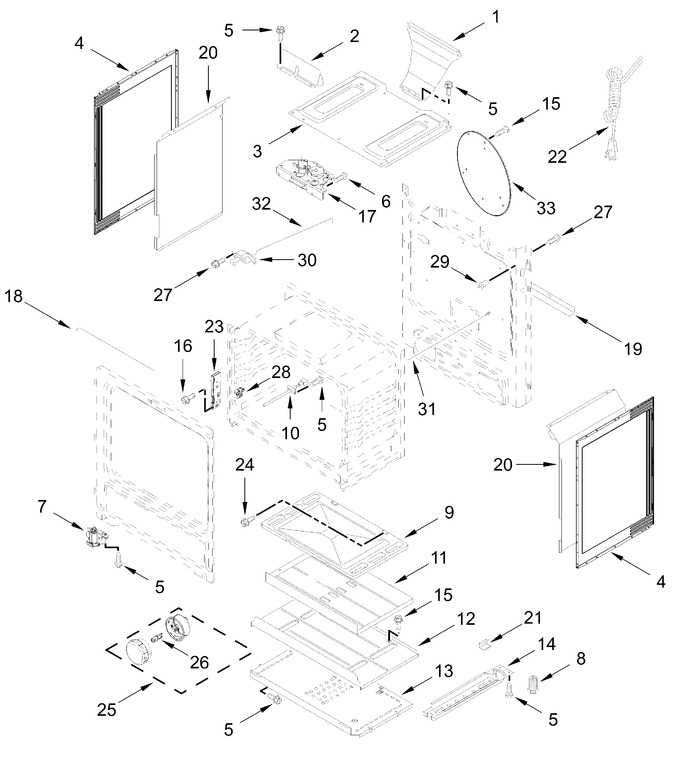 Diagram for CRGW3484RW0