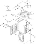 Diagram for Top And Cabinet Parts