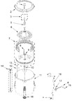 Diagram for Basket And Tub Parts