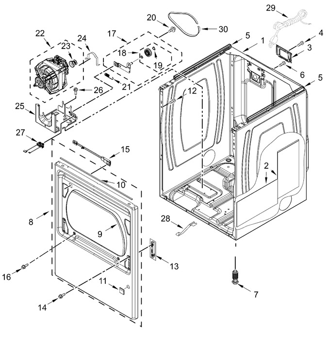 Diagram for MGD6230HC4