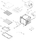 Diagram for Internal Oven Parts