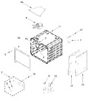 Diagram for Oven Parts