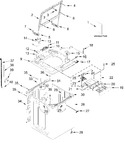 Diagram for Top And Cabinet Parts