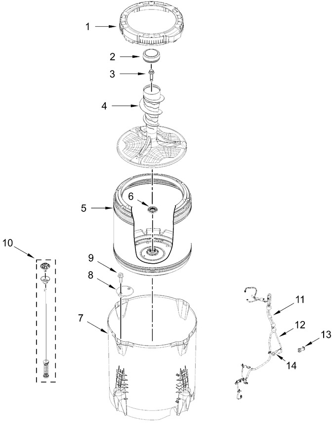 Diagram for MVW6230RHW4