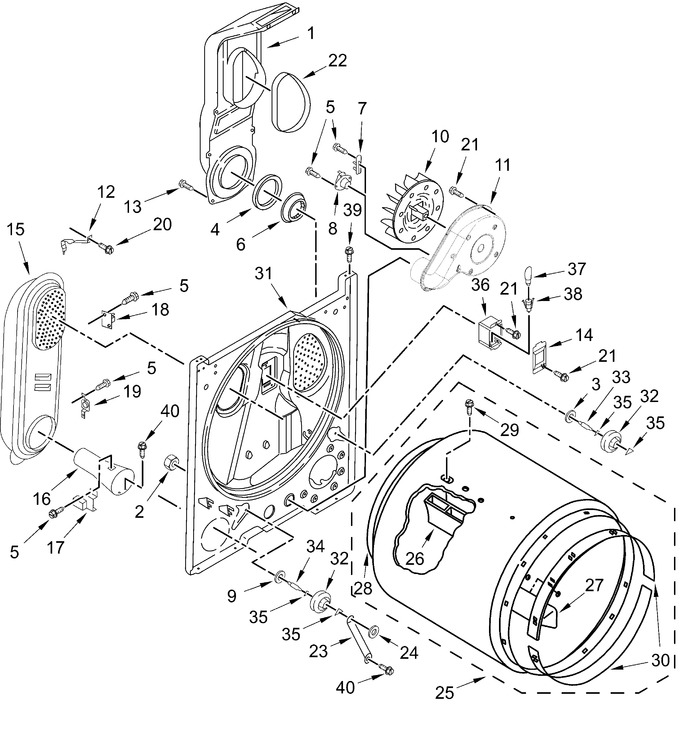 Diagram for MGD4005SW0