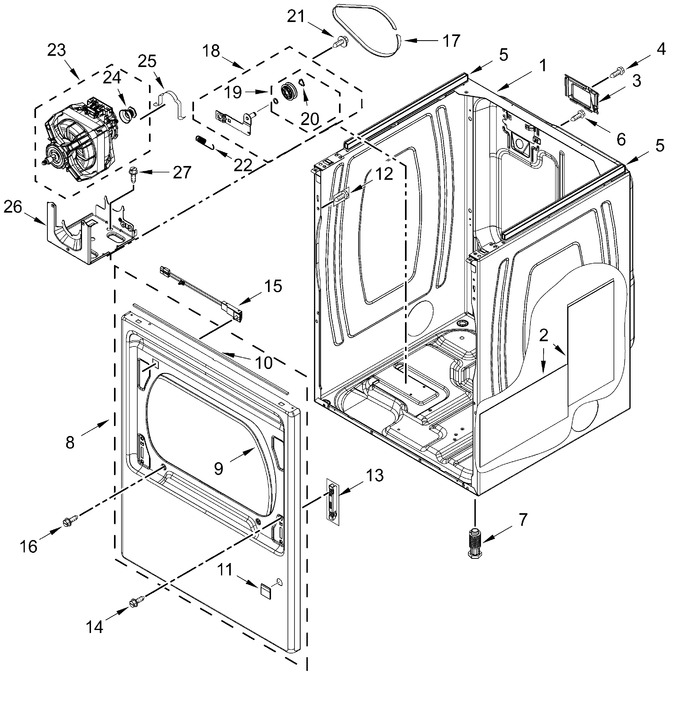 Diagram for MED6230RHW4