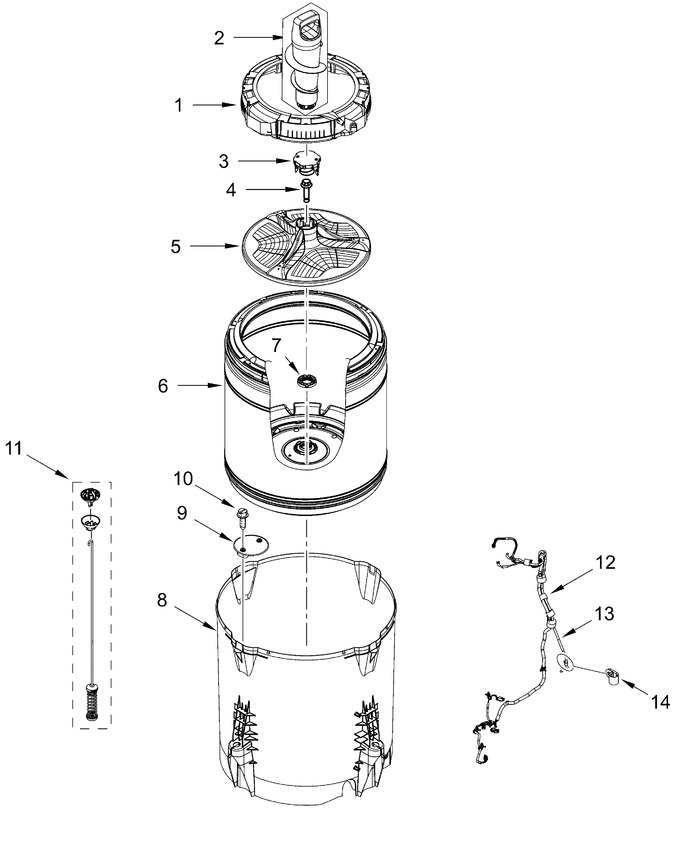 Diagram for WTW8127LC2