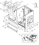Diagram for Lower Cabinet And Front Panel Parts