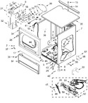 Diagram for Upper Cabinet And Front Panel Parts