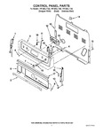Diagram for 02 - Control Panel Parts