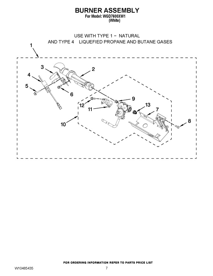 Diagram for WGD7600XW1
