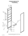 Diagram for 06 - Freezer Door Parts