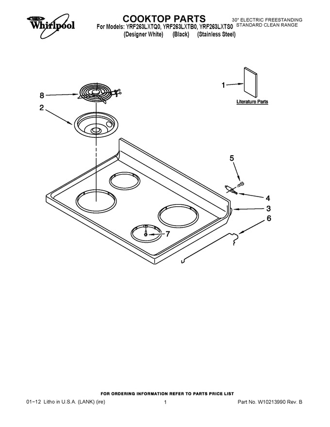 Diagram for YRF263LXTB0