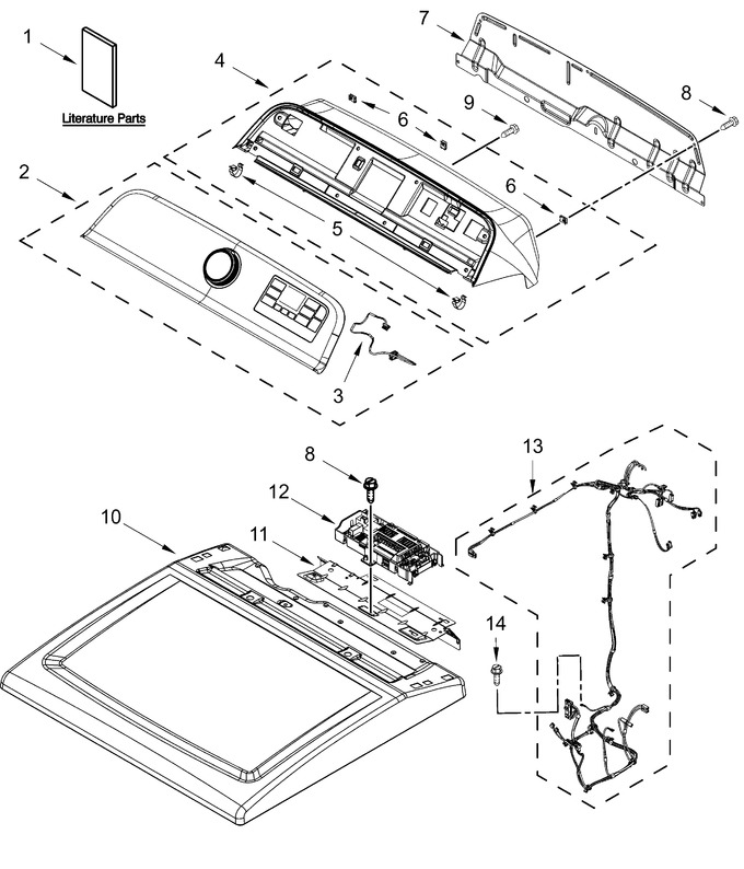 Diagram for WGD5100HW4,WGD5100HC4