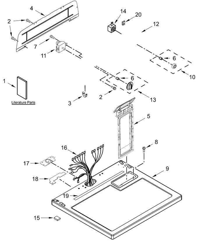 Diagram for YNED4655EW1