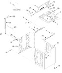 Diagram for Top And Cabinet Parts