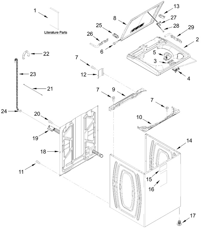 Diagram for WTW4107SW0