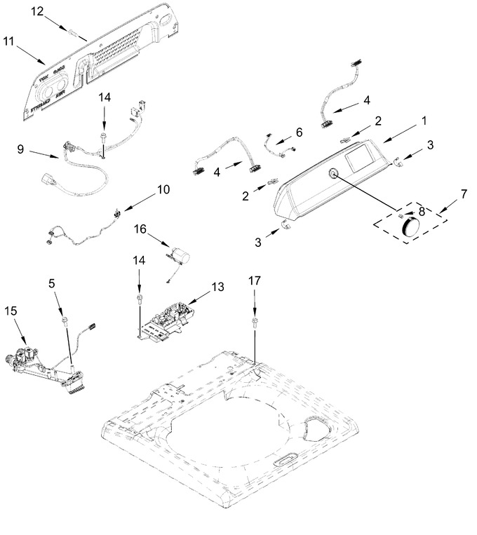 Diagram for WTW4107SW0