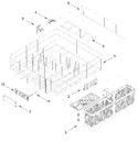 Diagram for Lower Rack Parts