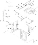 Diagram for Top And Cabinet Parts