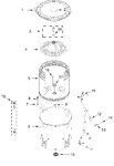 Diagram for Basket And Tub Parts