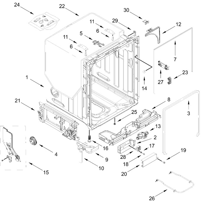 Diagram for WDT751SAPZ2