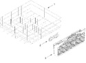 Diagram for Lower Rack Parts