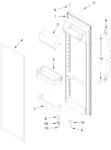 Diagram for Refrigerator Door Parts
