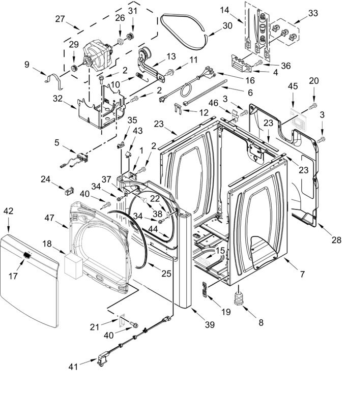 Diagram for YMEDB700BW0