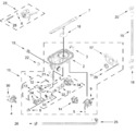 Diagram for Pump, Washarm And Motor Parts
