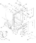 Diagram for Tub And Frame Parts