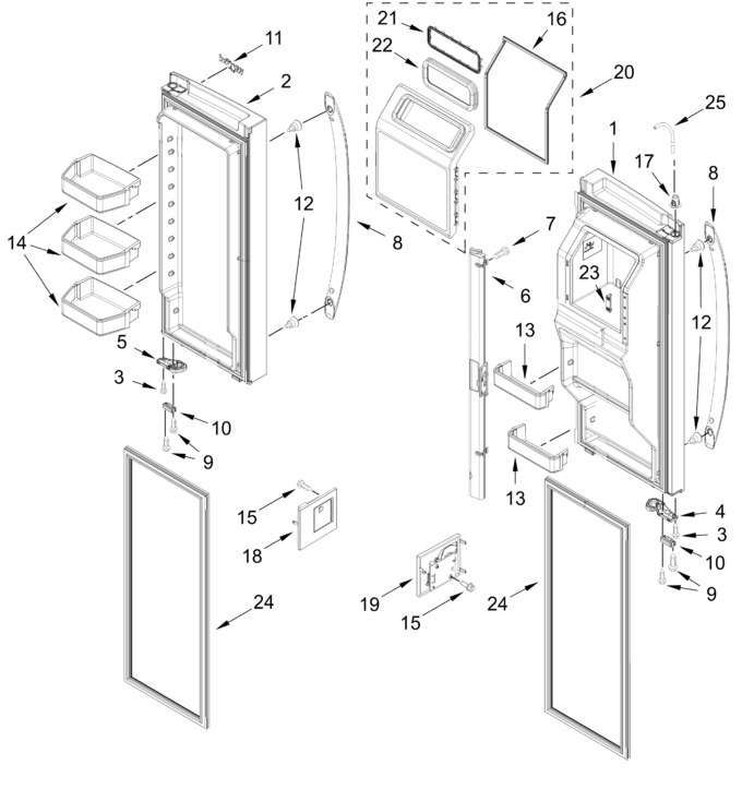 Diagram for WRF757SDHV07