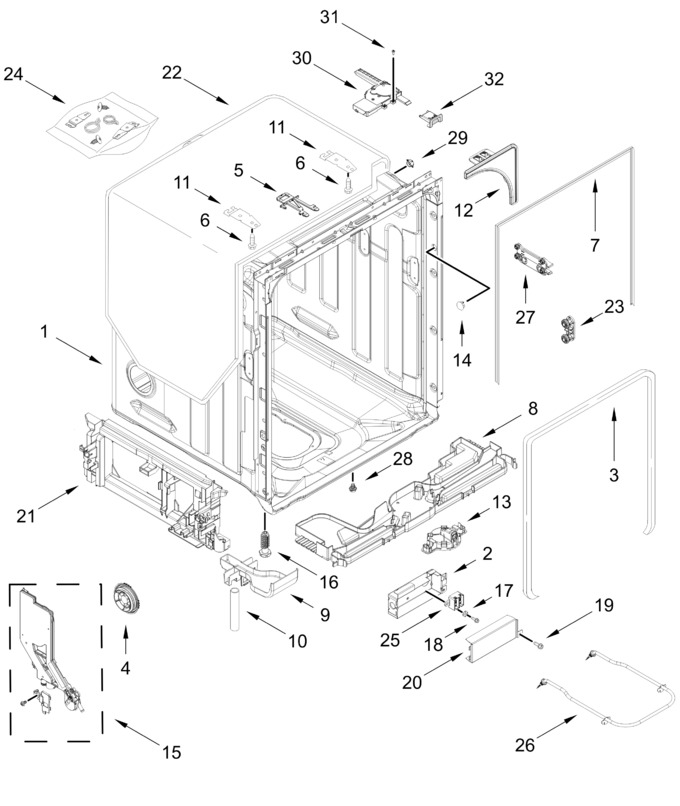 Diagram for WDPS8024SZ0