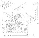 Diagram for Pump, Washarm And Motor Parts