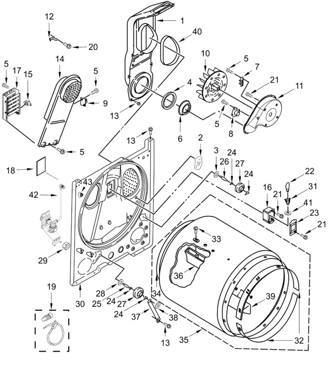 Diagram for ZDEW7115RB0