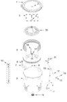 Diagram for Basket And Tub Parts