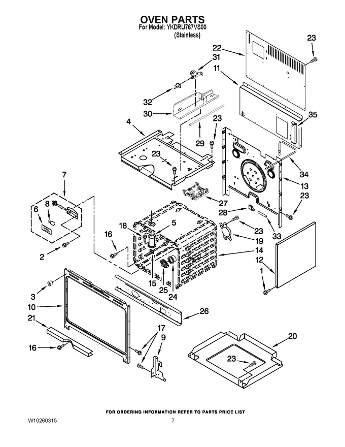 Diagram for YKDRU767VS00