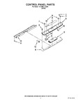 Diagram for 02 - Control Panel Parts