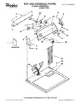 Diagram for 01 - Top And Console Parts