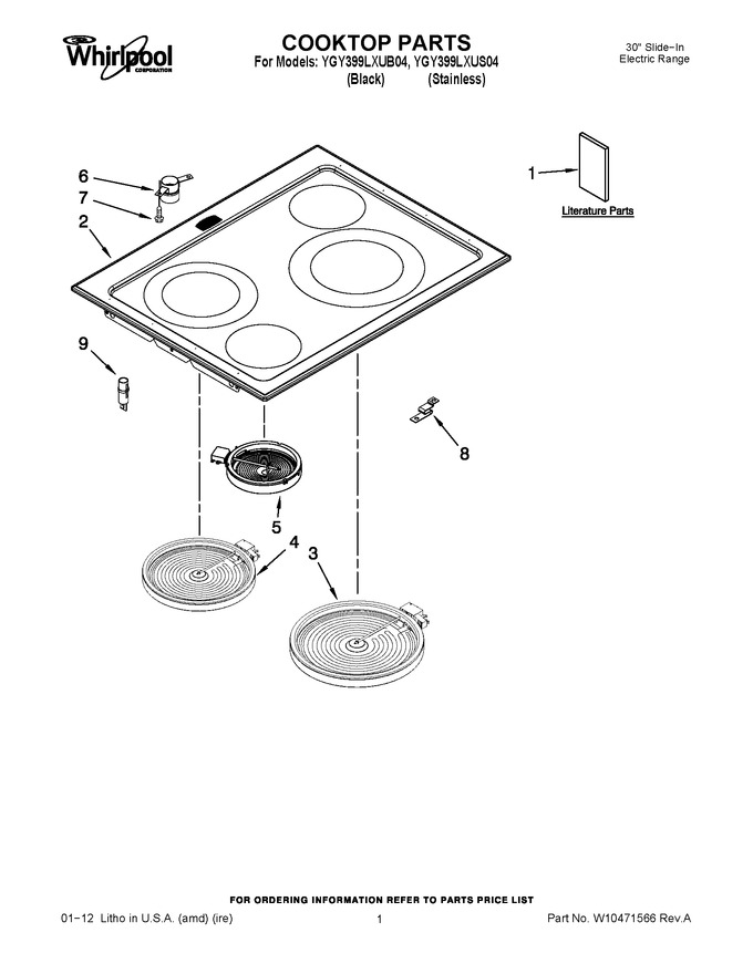 Diagram for YGY399LXUS04